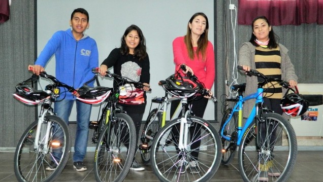 imagen Entregaron bicicletas a estudiantes del Valle de Uco