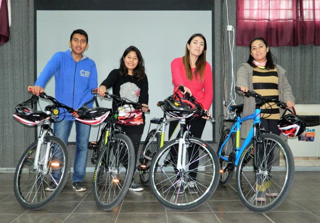 imagen Entregaron bicicletas a estudiantes del Valle de Uco