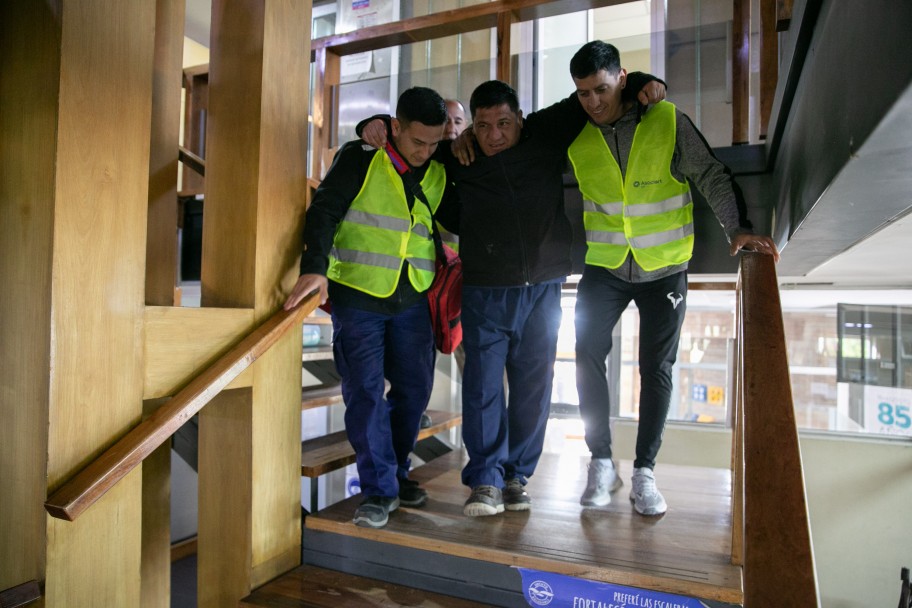 imagen La UNCUYO realizó un simulacro de evacuación para edificios públicos y educativos