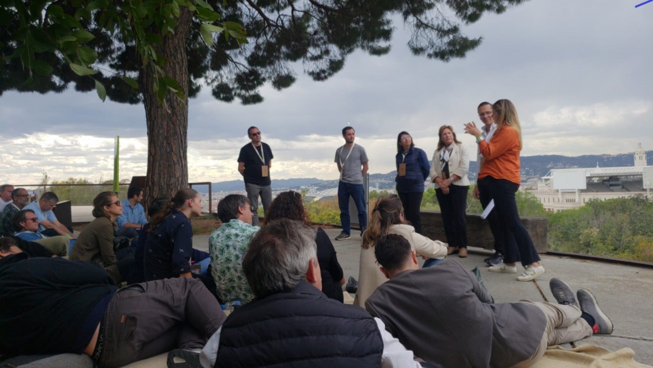 imagen Esther Sánchez se reunió en Barcelona con empresarios y emprendedores ambientalistas de todo el mundo