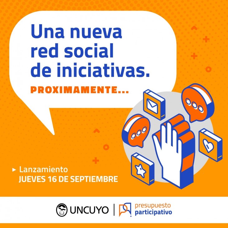 imagen La UNCUYO invita a todos sus claustros al lanzamiento del Programa Presupuesto Participativo 2021