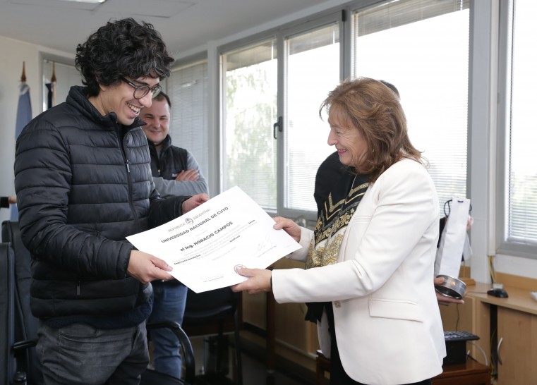 imagen De la UNCUYO salió el empresario joven del año  