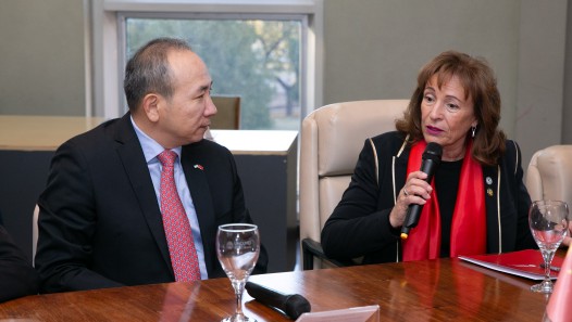 imagen La rectora de la UNCUYO y el embajador de China consolidan vínculos con vistas al futuro