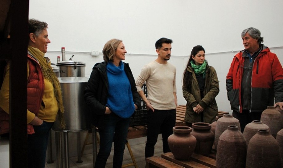 imagen Vasijas para criar vinos, una innovación en cerámica que exploran en la UNCUYO