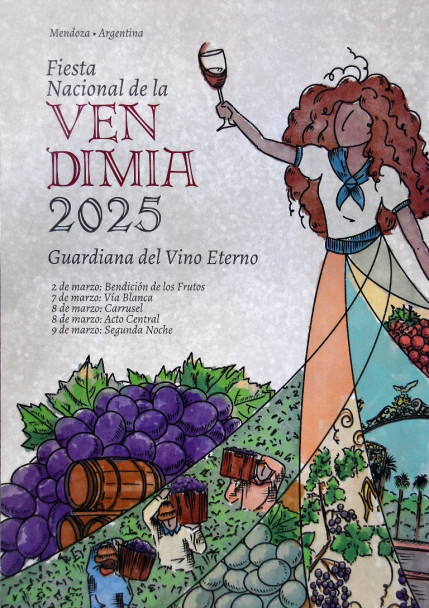 imagen Josefina Laudadio, la mente creativa detrás de la imagen de la Vendimia 2025