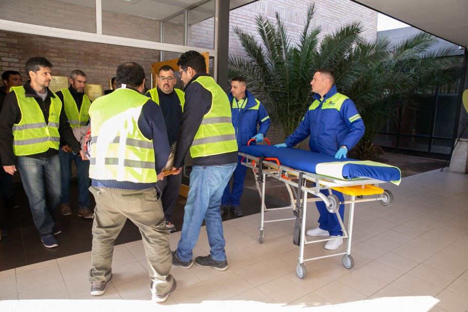 imagen La UNCUYO realizó un simulacro de evacuación para edificios públicos y educativos