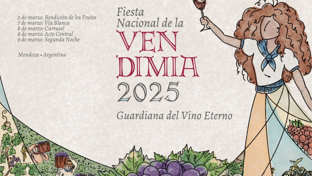 imagen Josefina Laudadio, la mente creativa detrás de la imagen de la Vendimia 2025