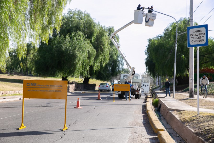 imagen La UNCUYO trabaja en un fuerte plan de seguridad para su campus