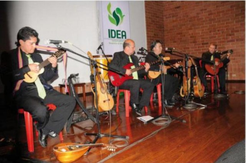 imagen El Cuarteto Entrecuerdas, de Colombia, se presenta en la Escuela de Música