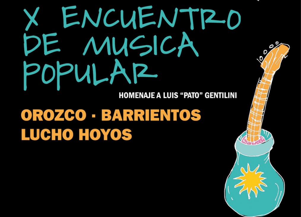 imagen Melodías populares, teatro, diseño y una peña en la nueva edición del Encuentro de Música Popular