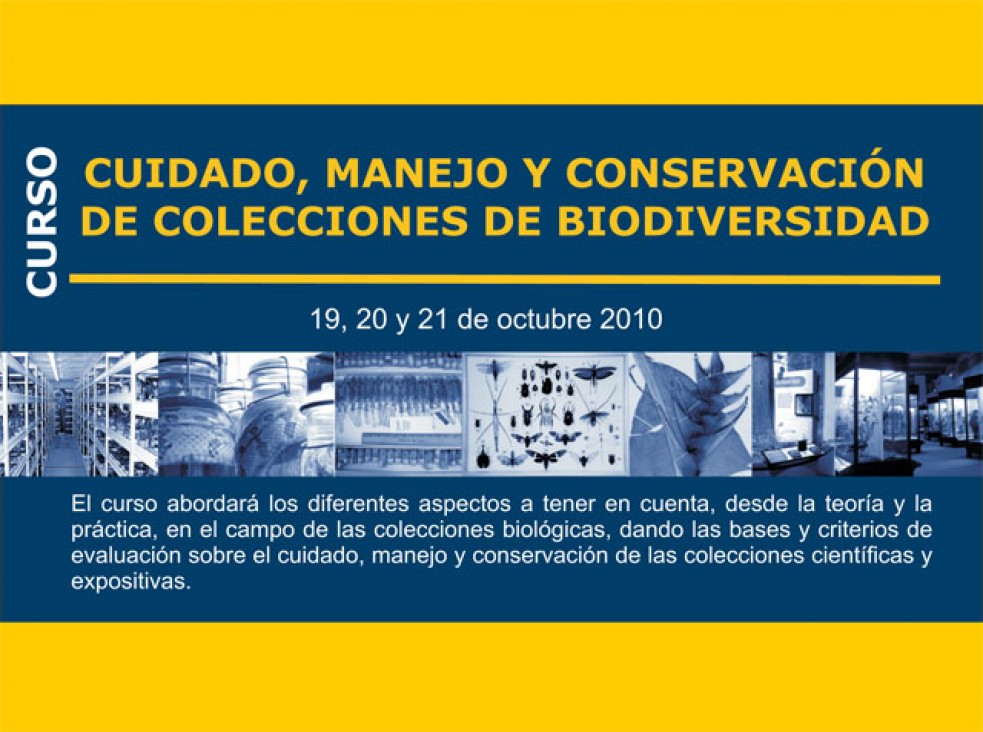 imagen Ofrecen capacitación sobre conservación de colecciones naturales