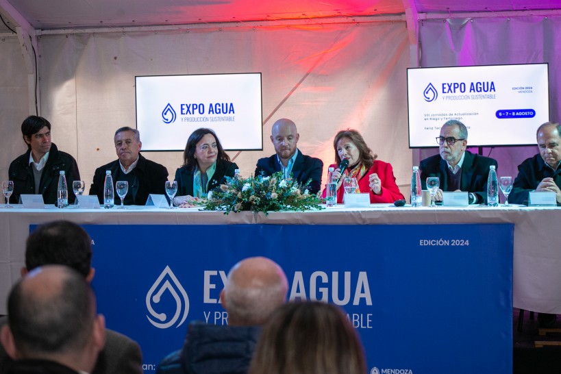 imagen Arrancó la Expo Agua con la eficiencia hídrica como clave para crecer