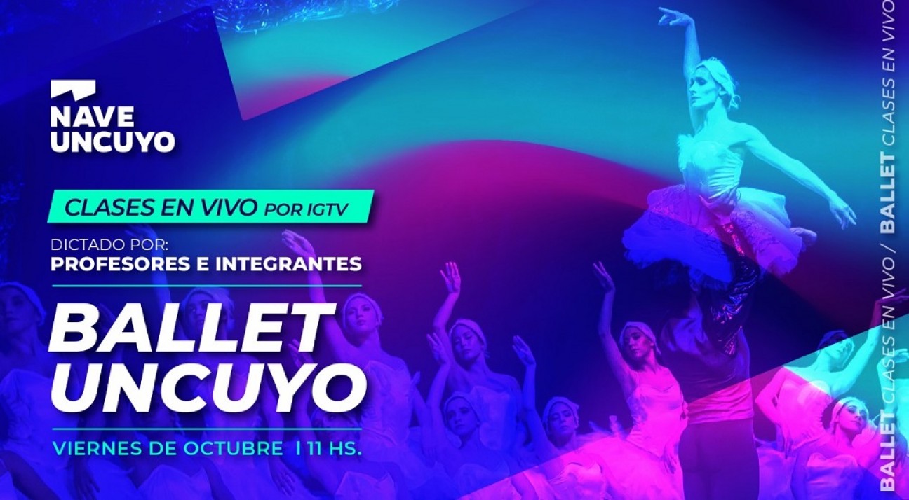 imagen Comienzan las clases en vivo del Ballet de la UNCUYO