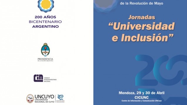 imagen UNCuyo y universidades nacionales iniciarán los festejos por el Bicentenario trabajando la inclusión