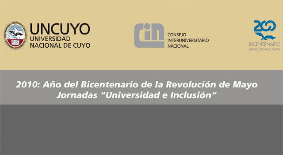 imagen Convocan a presentar ponencias para las Jornadas "Universidad e Inclusión"