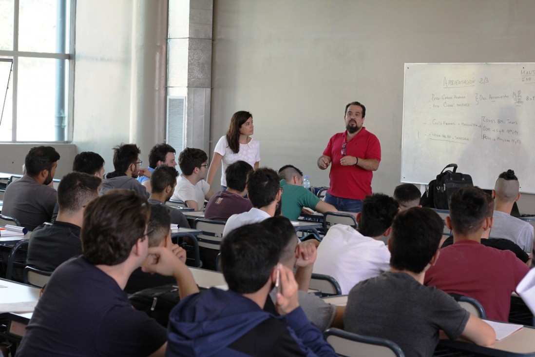 imagen Universitarios aprendieron a separar sus residuos