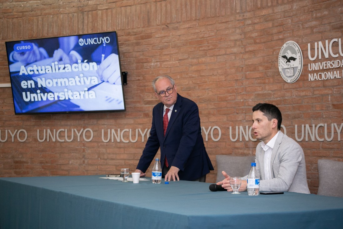 imagen El rectorado de la UNCUYO inició un proceso de actualización de normativa universitaria