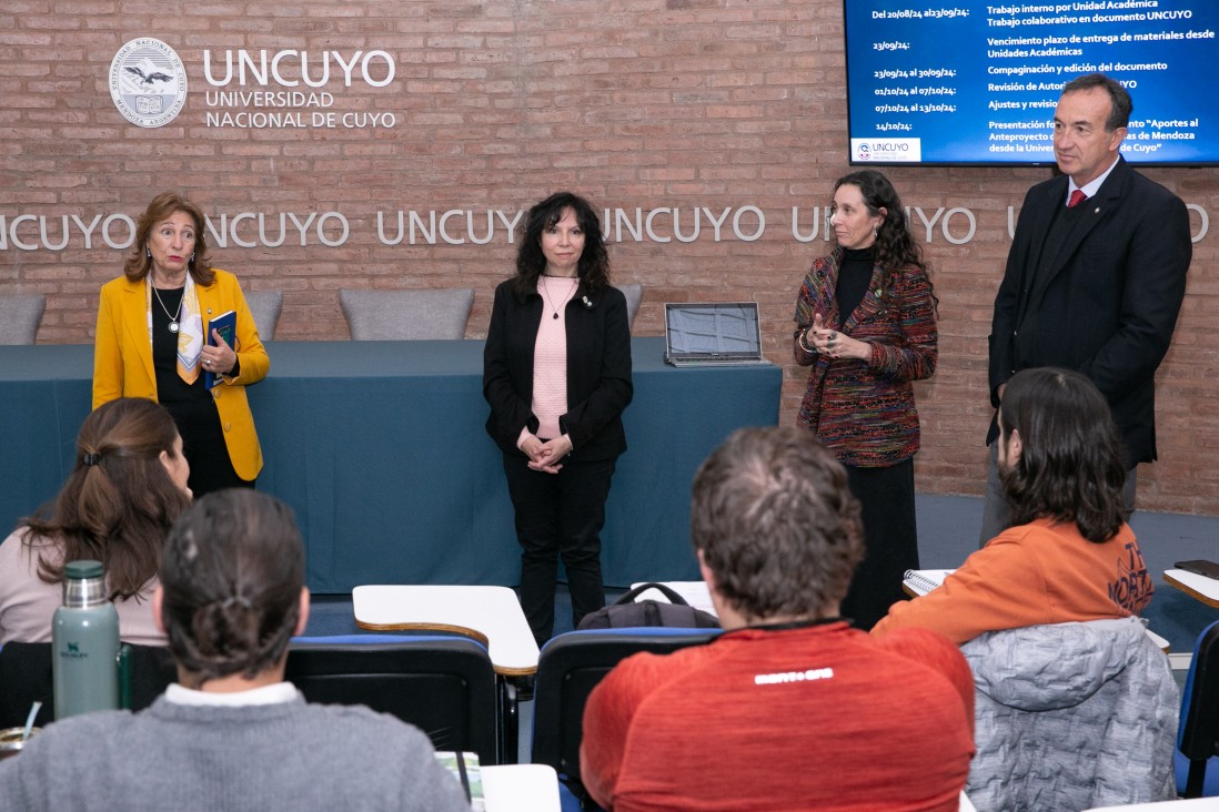 imagen Código de Aguas: la UNCUYO aporta a la discusión del anteproyecto 