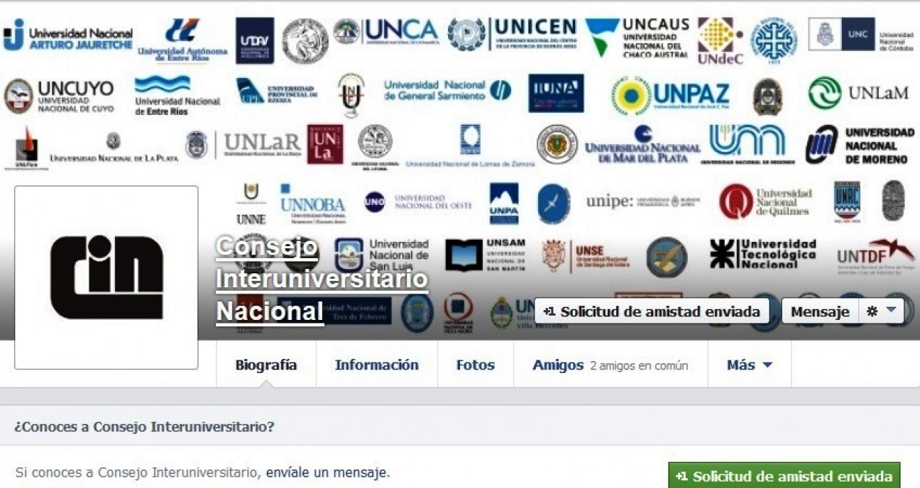 imagen El CIN llegó a las redes sociales 