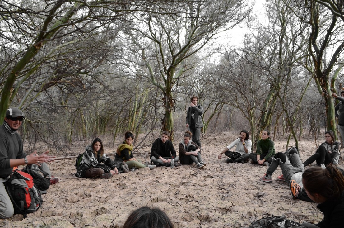 imagen Travesía de estudiantes por el secano lavallino