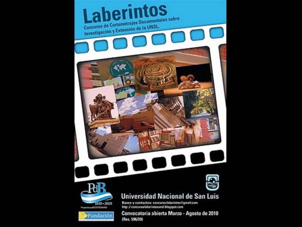 imagen Concurso de Cortometrajes Documentales de la UNSL