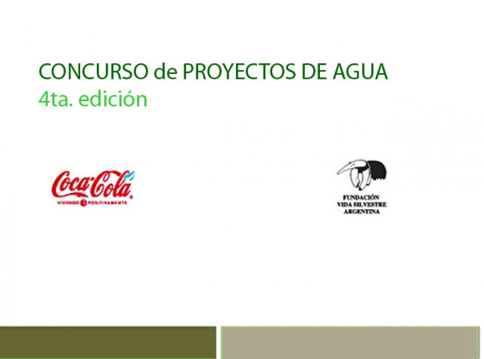 imagen Convocan a Concurso de Proyectos de Agua