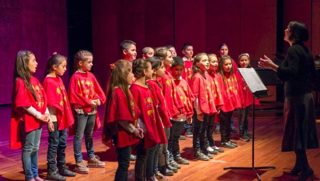 imagen Concierto de coros infantiles con repertorio argentino y latinoamericano