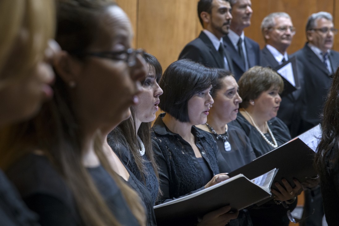 imagen Concierto del Coro Universitario antes de su gira por Buenos Aires