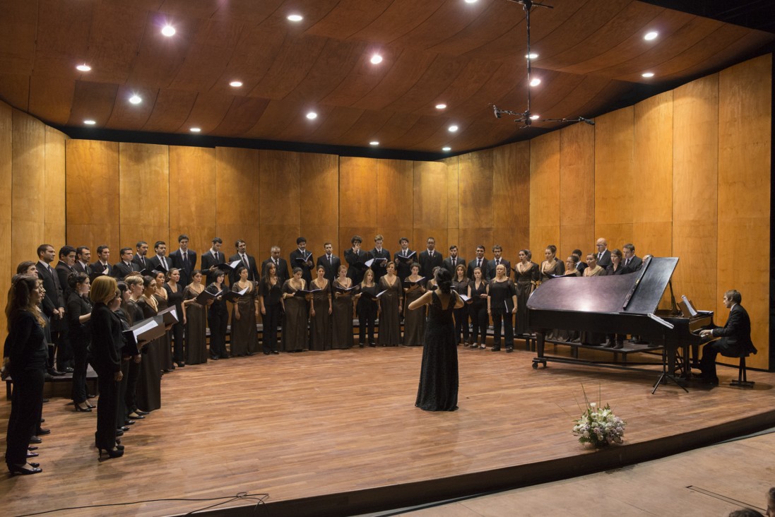 imagen Música espiritual en el último concierto del Coro Universitario