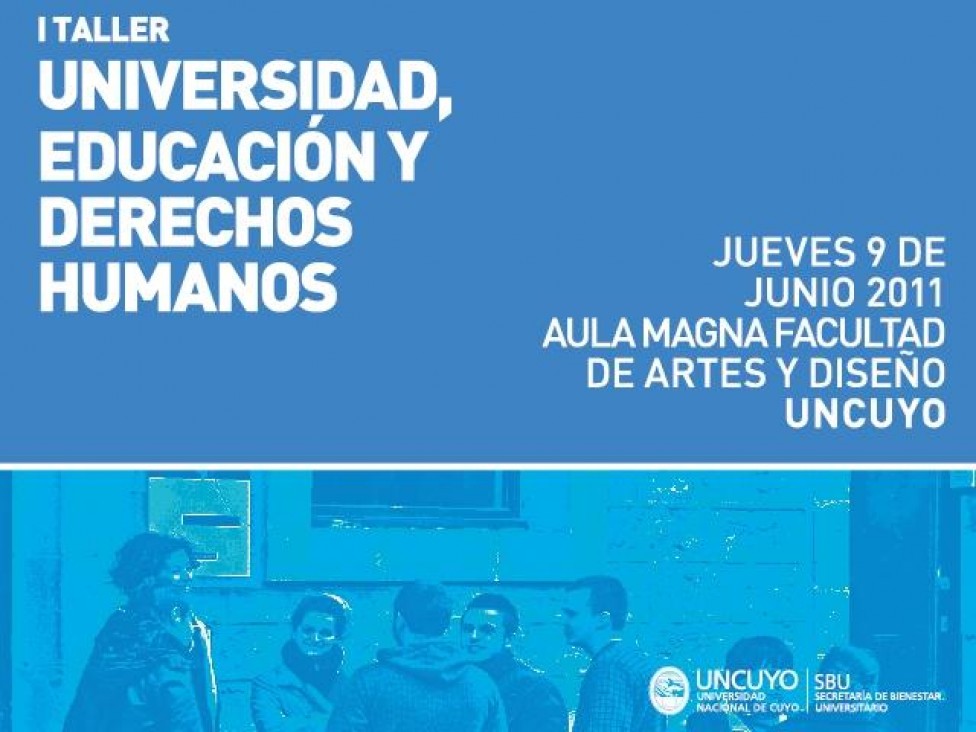 imagen Taller sobre Educación, Universidad y Derechos Humanos, en la Facultad de Artes