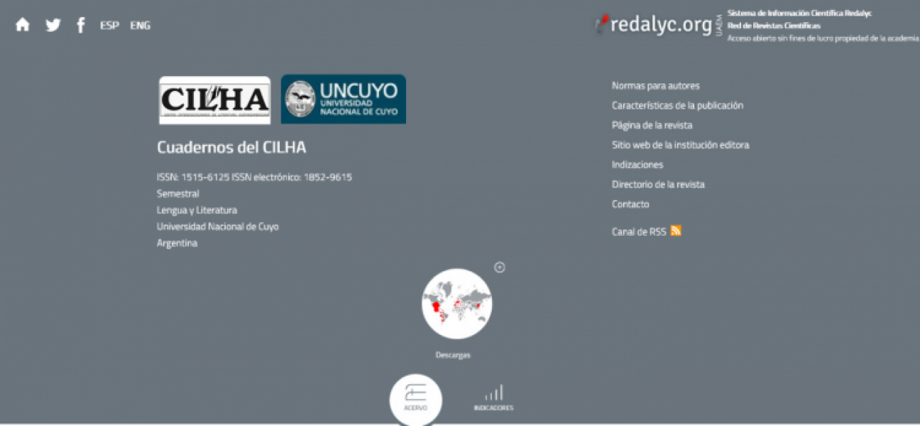 imagen Revista científica de la UNCUYO ingresó al sistema de indización Redalyc