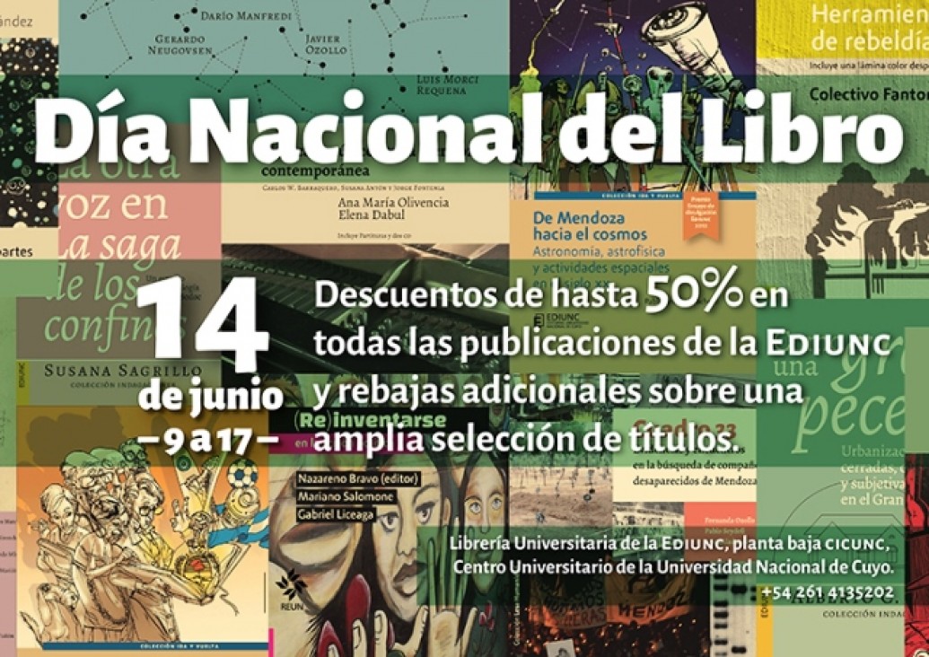 imagen Ediunc festeja con importantes descuentos el día nacional del libro