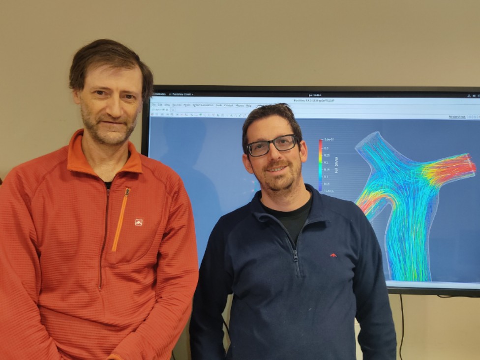 imagen Docentes del Balseiro y médicos de Garraham trabajan en un sistema que permite programar cirugías complejas