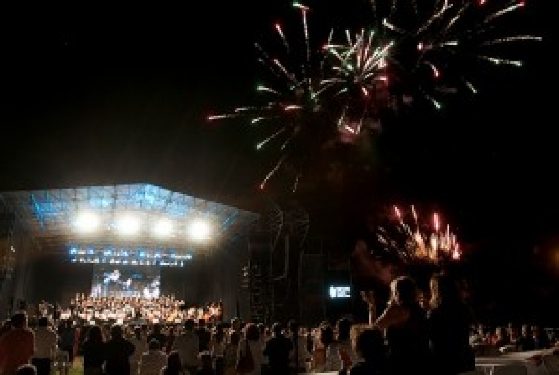 imagen Carmina Burana pasó para hoy por la lluvia