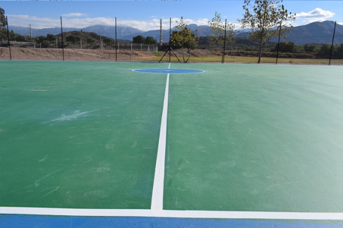 imagen La Universidad inauguró un nuevo playón deportivo