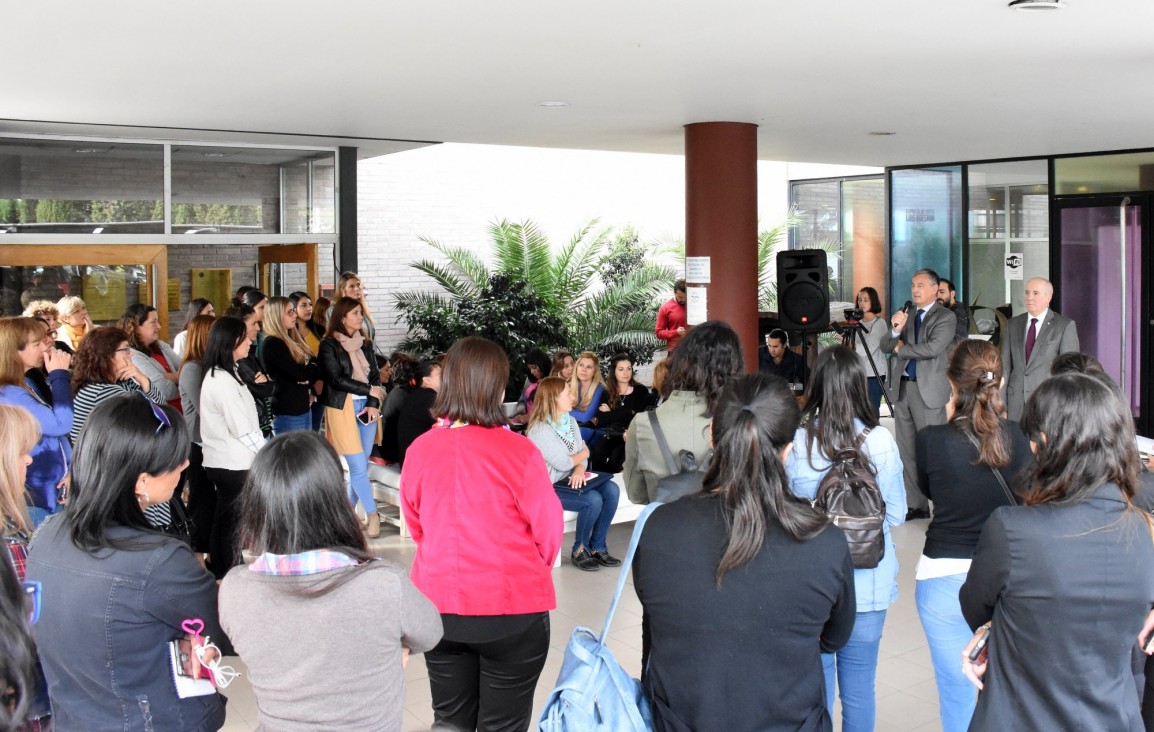 imagen Homenajearon a las mujeres trabajadoras del Rectorado