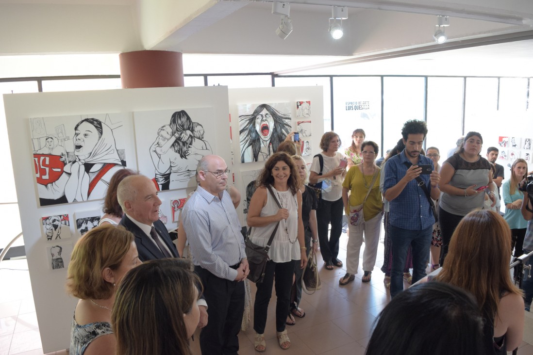 imagen Con una muestra artística inició el mes de la Mujer en la Universidad