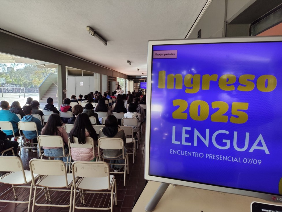 imagen  Ingreso a escuelas de la UNCUYO: 2.300 aspirantes participaron del primer encuentro presencial 