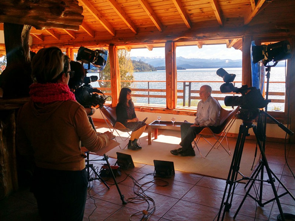 imagen Científicos del Balseiro en un programa de Señal U