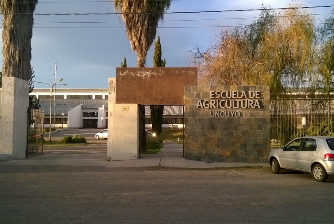 imagen Situación en la Escuela de Agricultura del Alvear por el viento zonda