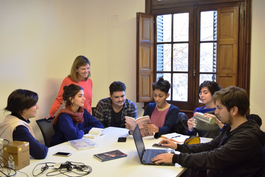 imagen Estudiantes realizan prácticas profesionales en la Ediunc