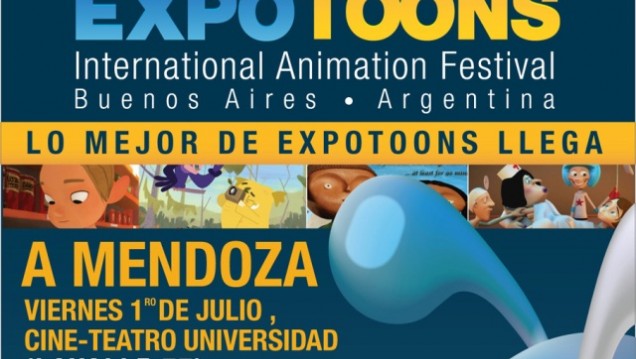 imagen Festival internacional de Animación "Expotoons" en el Cine Universidad