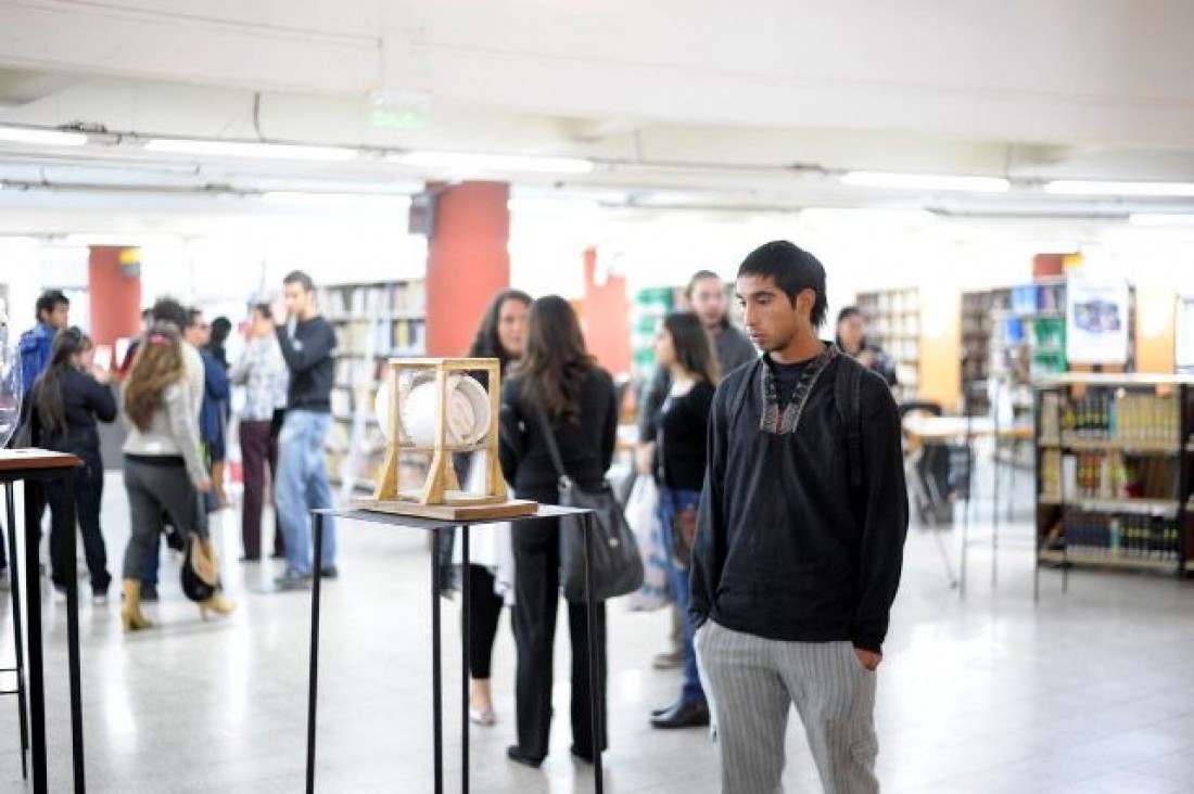 imagen Arte e inclusión, en una muestra que se inauguró en la Biblioteca Central