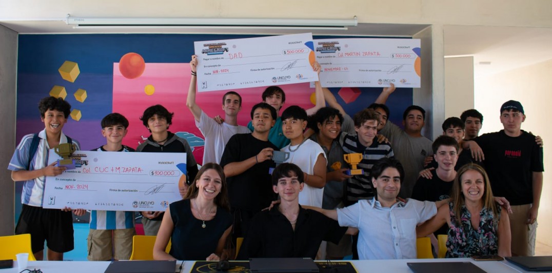 imagen Final Intercolegial de Minecraft de la UNCUYO: una experiencia educativa y tecnológica