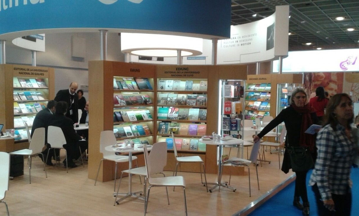 imagen Ediunc en la Feria del Libro de Frankfurt