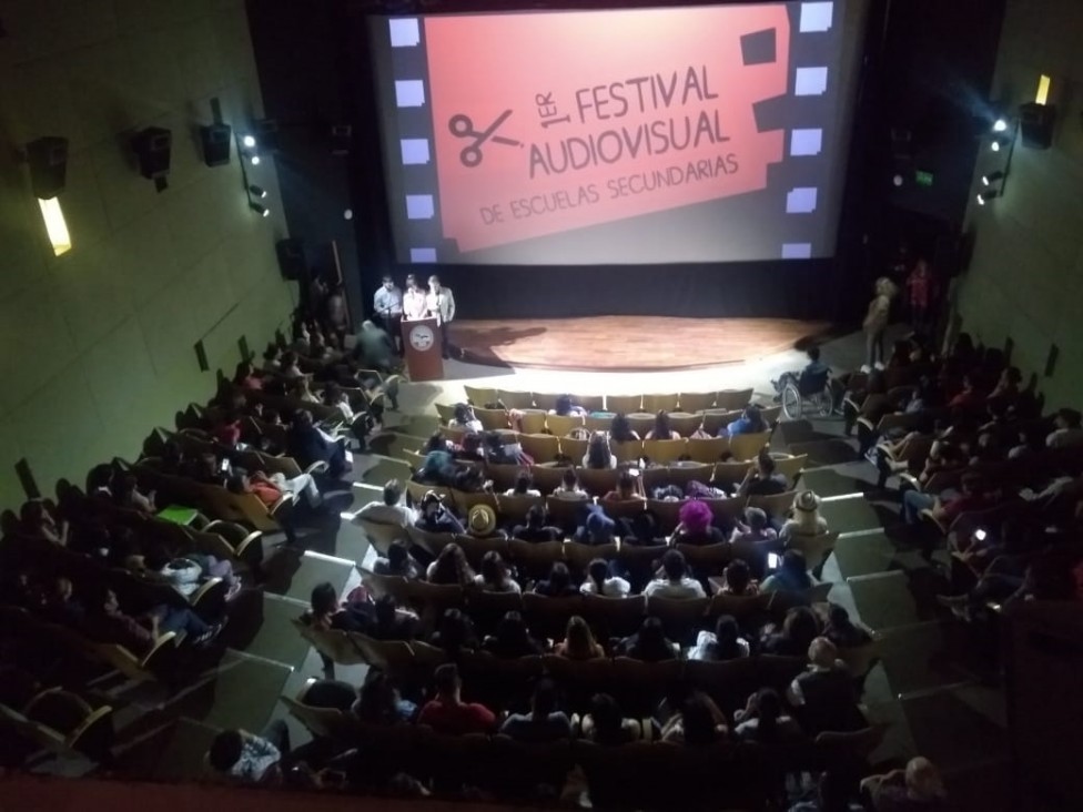 imagen Estudiantes secundarios tuvieron su primer Festival Audiovisual 