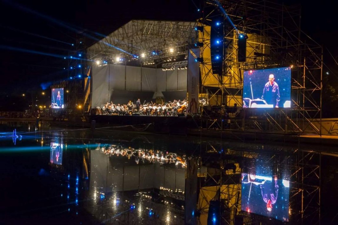 imagen Por la lluvia reprograman los conciertos en el Parque Central