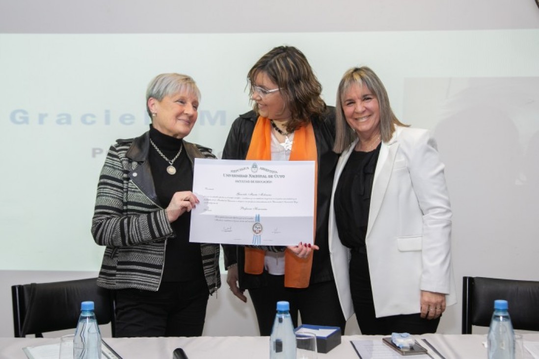 imagen Graciela Molinaris es la nueva Profesora Honoraria de la Universidad