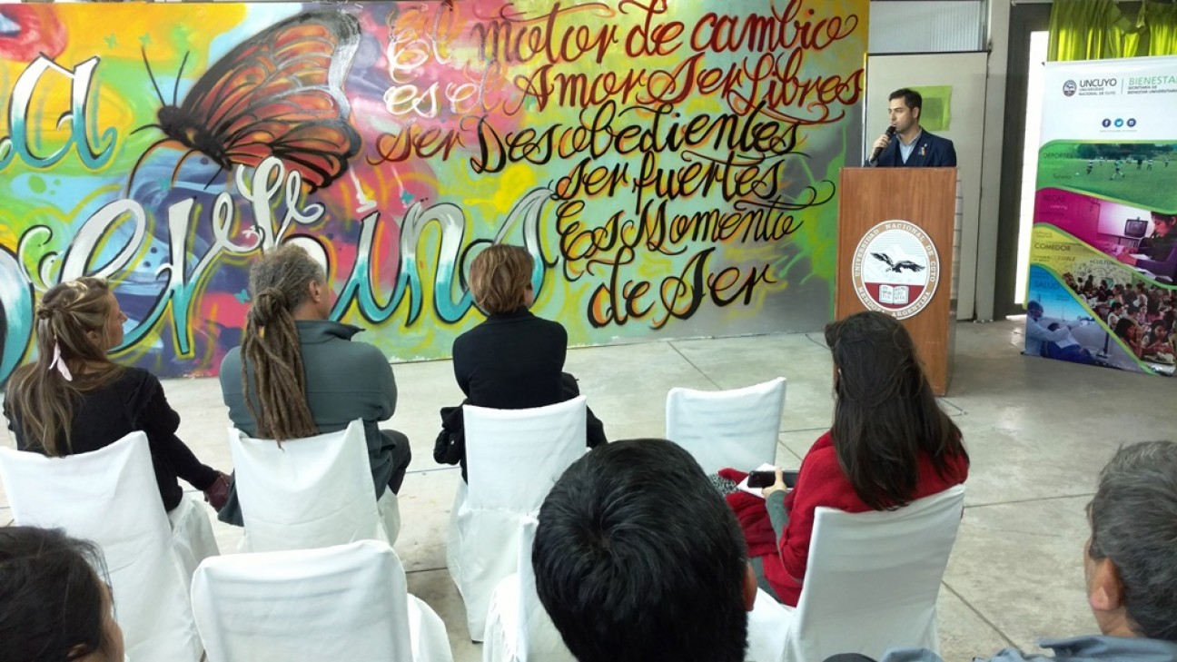 imagen Un mural para reivindicar el derecho a la diversidad sexual