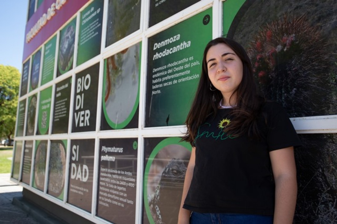 imagen Micaela Rivas es estudiante de la UNCUYO y representará al país en la Olimpíada Internacional de Ciencias Junior